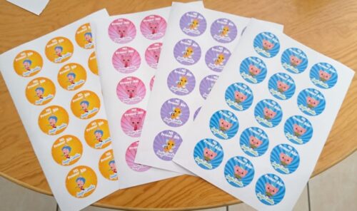 Planilla de stickers de  vinil impreso - Imagen 5