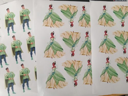 Planilla de stickers de  vinil impreso - Imagen 9